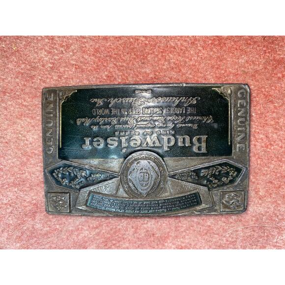 Vintage Budweiser Belt Buckle - Picture 7 of 7